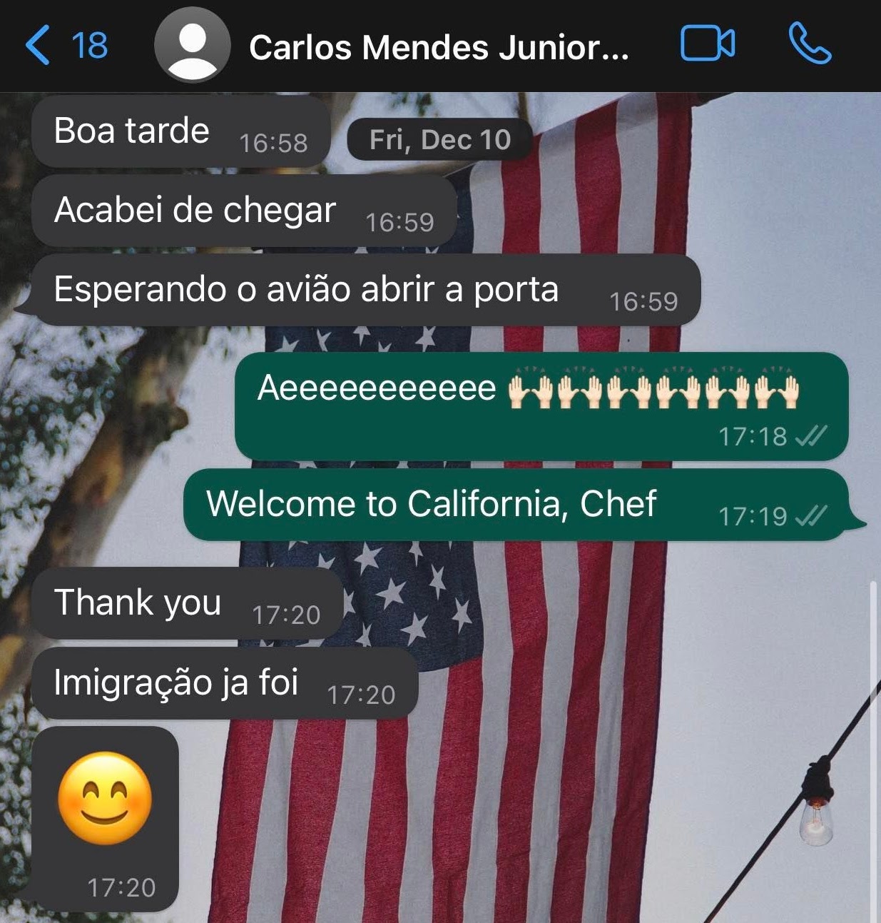 Viaje Com Emprego Carlos - Trabalhar nos EUA