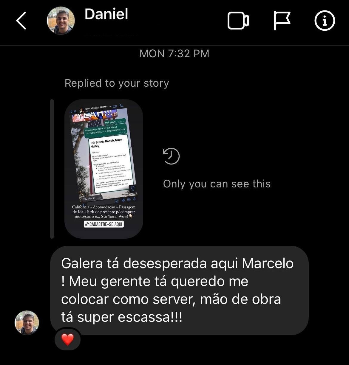 Viaje Com Emprego Daniel - Trabalhar nos EUA-1